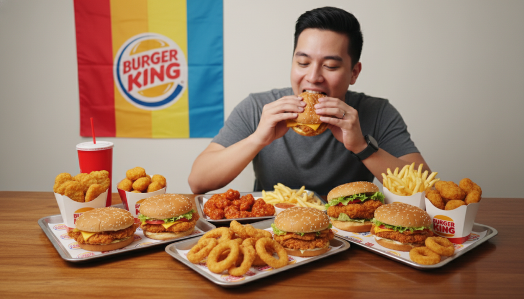 Burger King mukbang