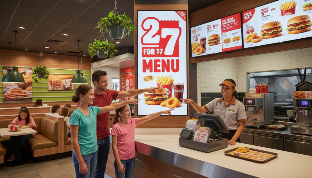 burger king 2 for 7 menu