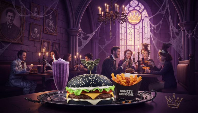 burger king addams family menu