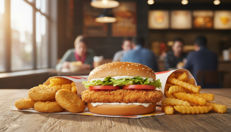 burger king chicken menu