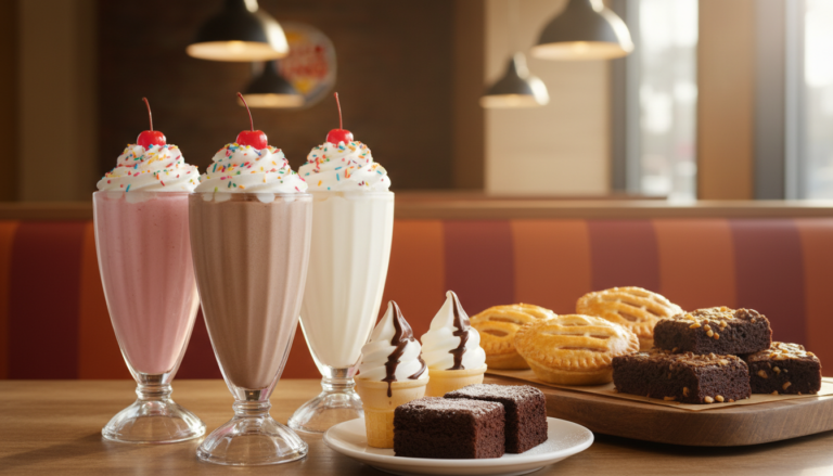 burger king dessert menu