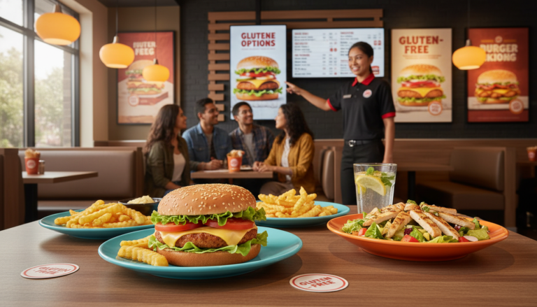 burger king gluten free menu