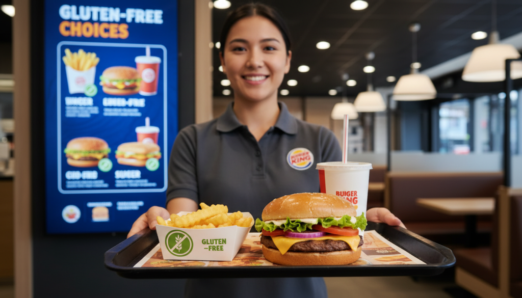 burger king gluten free ordering tips