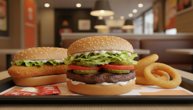 burger king hamburger menu
