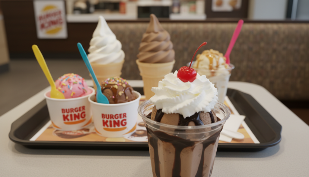 burger king ice cream prices