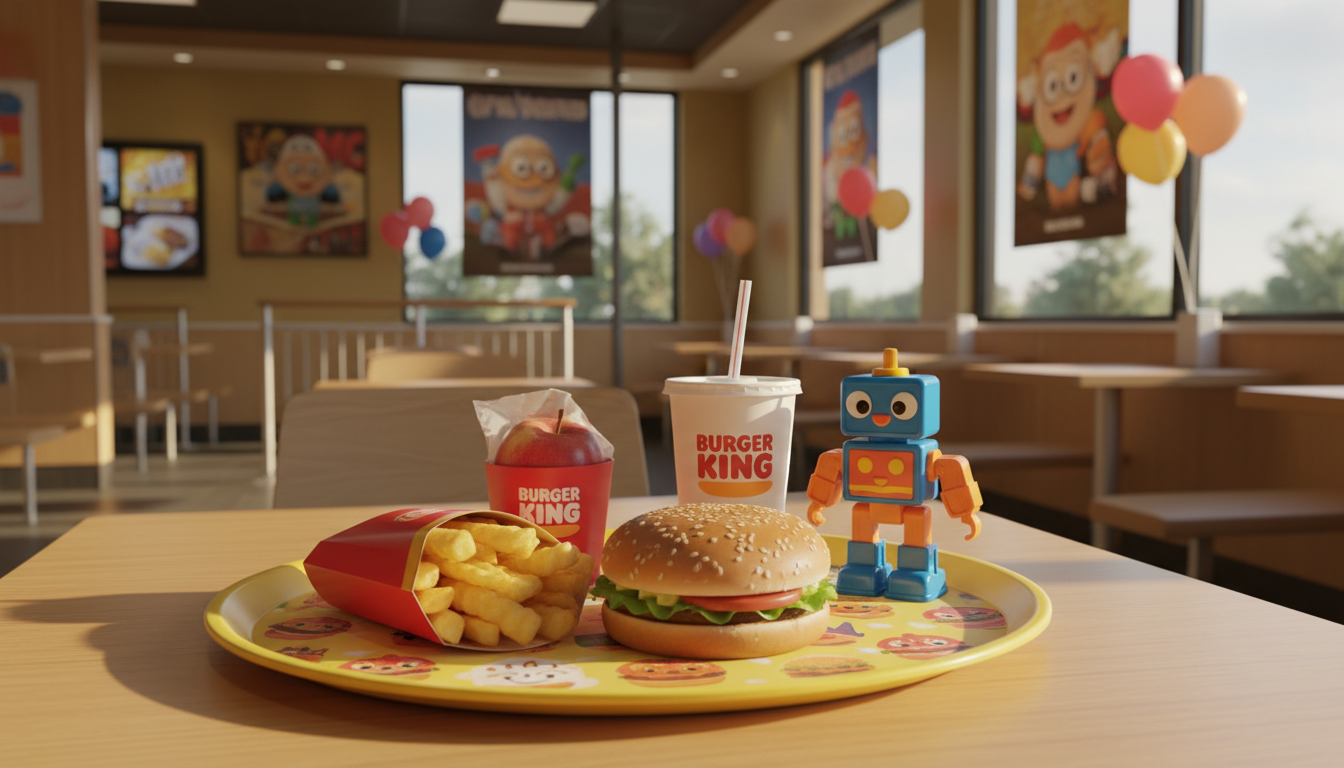 burger king kids menu