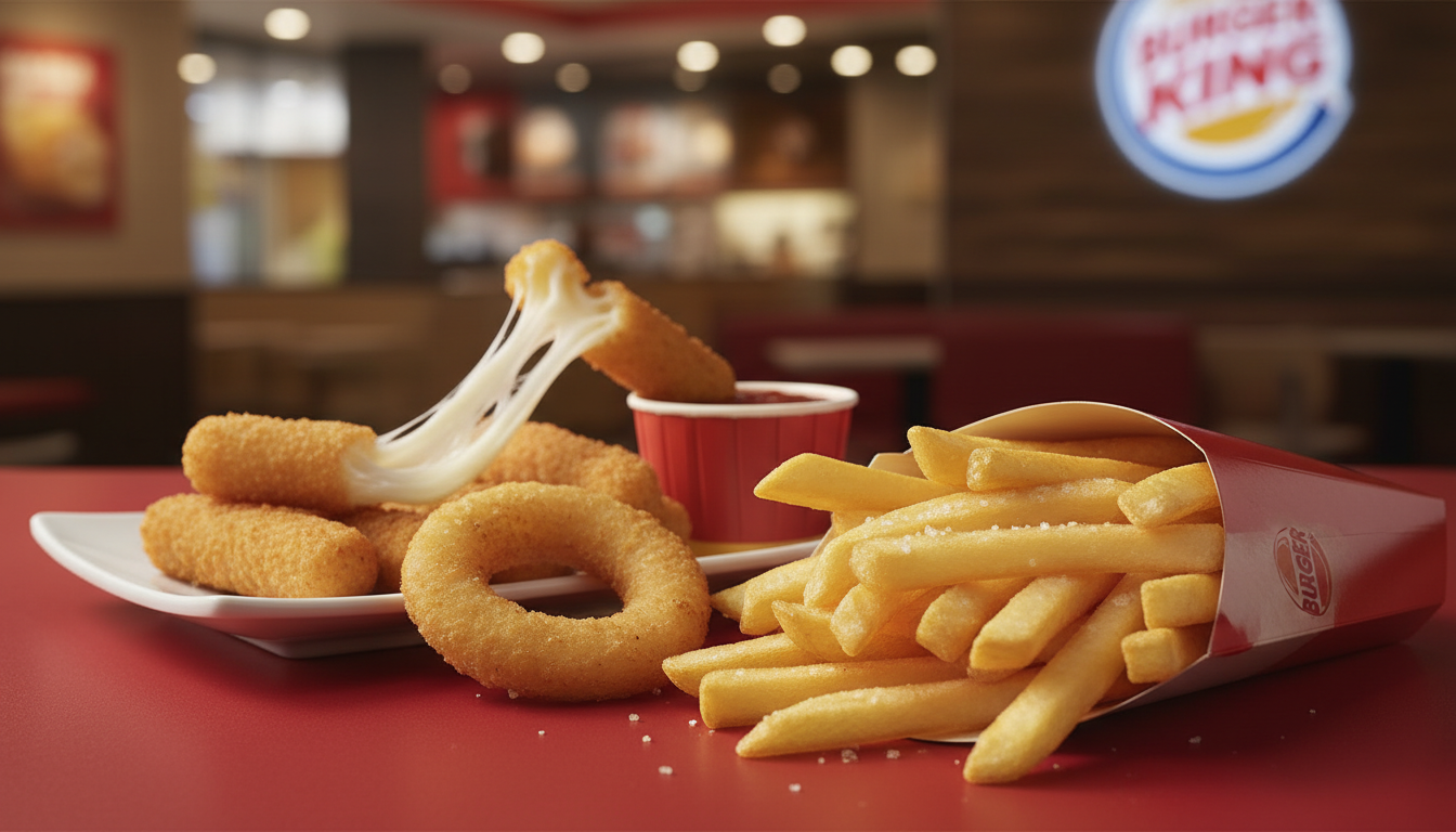 burger king sides menu