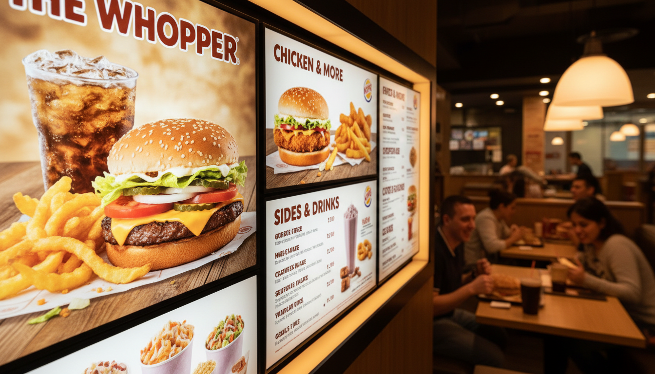 burger king whopper bar menu