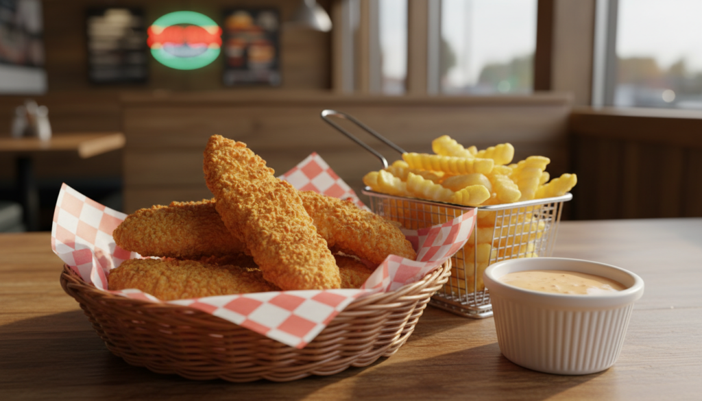 chicken strip baskets