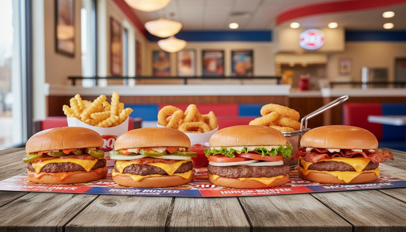 dairy queen burgers menu