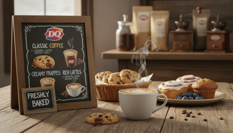 dairy queen coffee menu