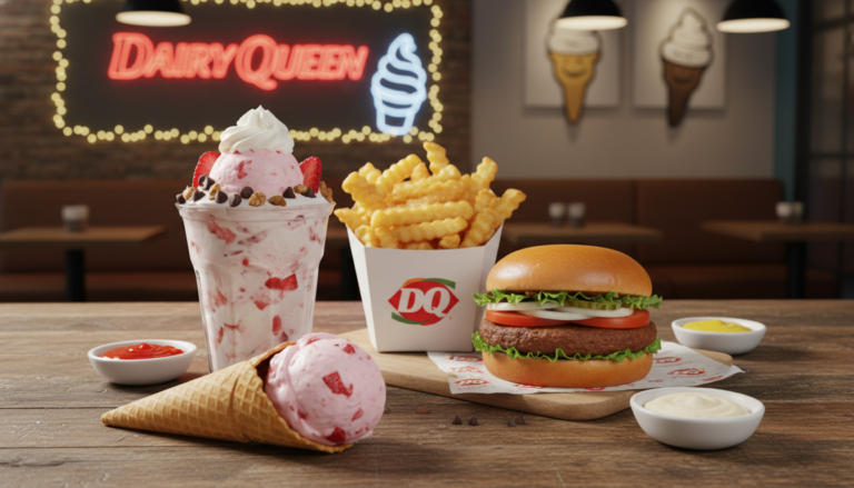 dairy queen dairy free menu