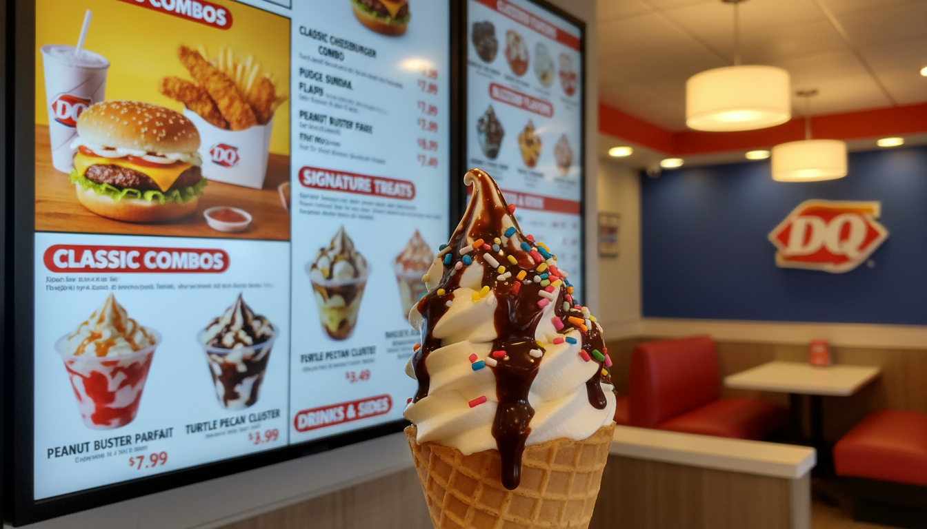 dairy queen menu with prices