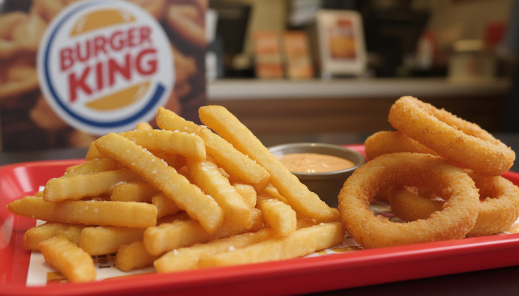 fries onion rings price