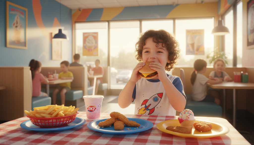 kid friendly meals dairy queen