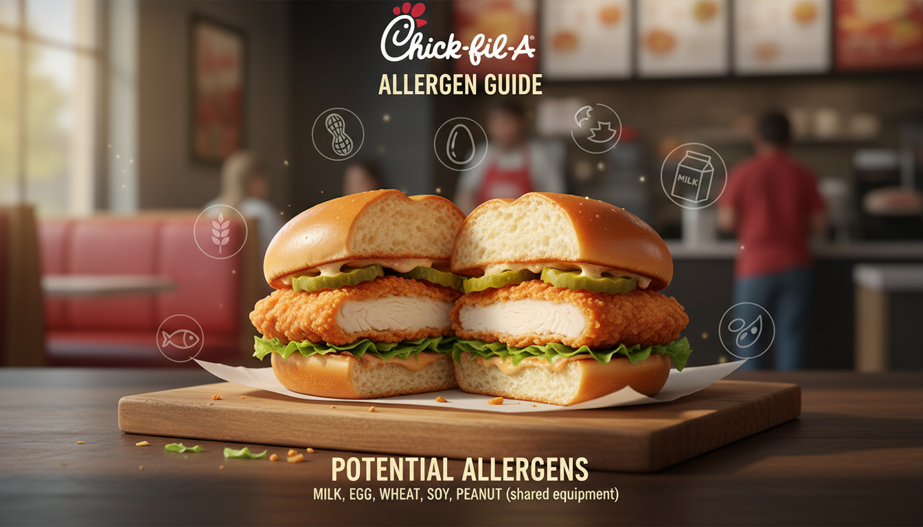 chick fil a allergen menu