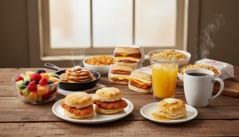 chick fil a breakfast menu