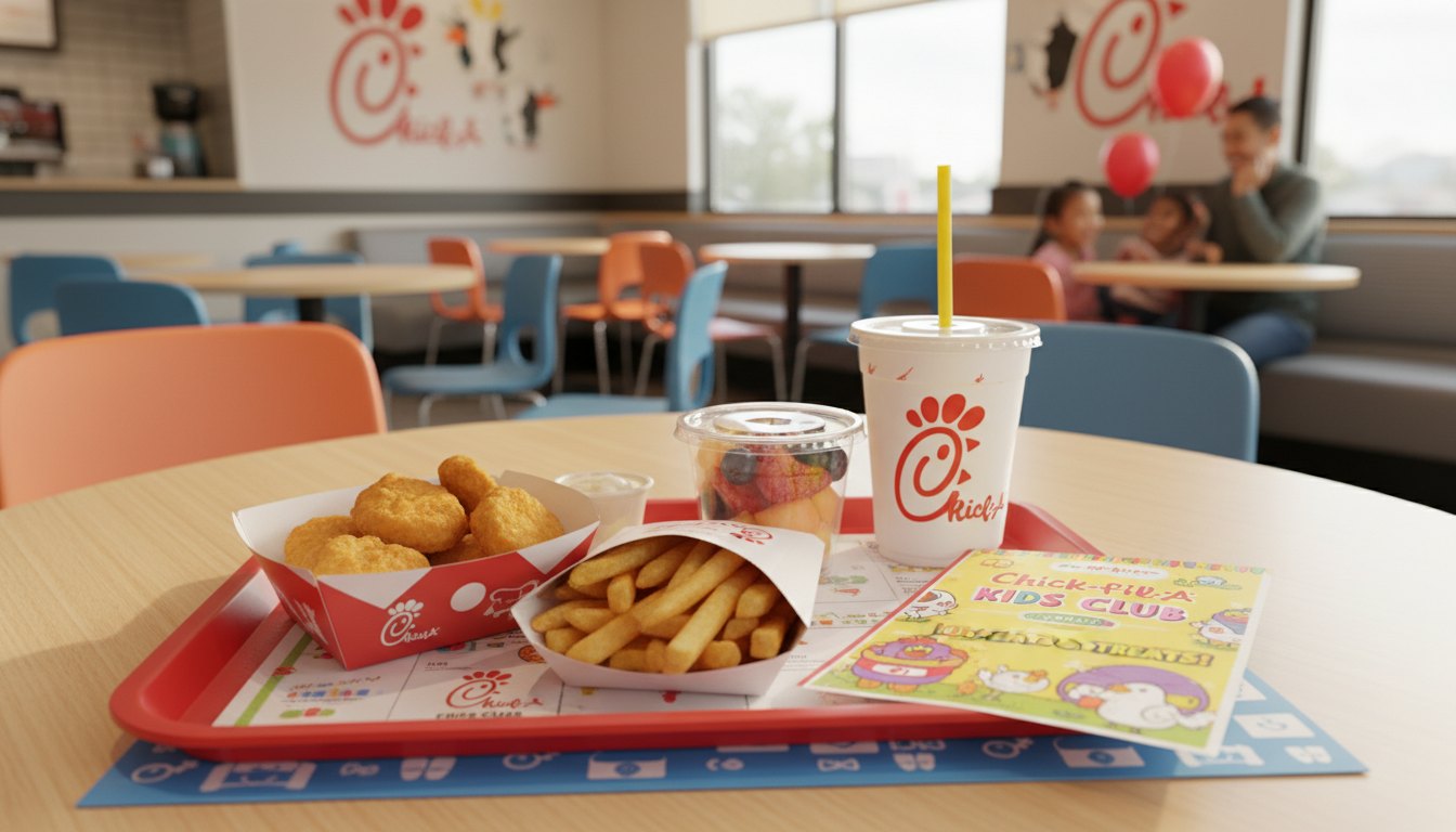 chick fil a kids menu