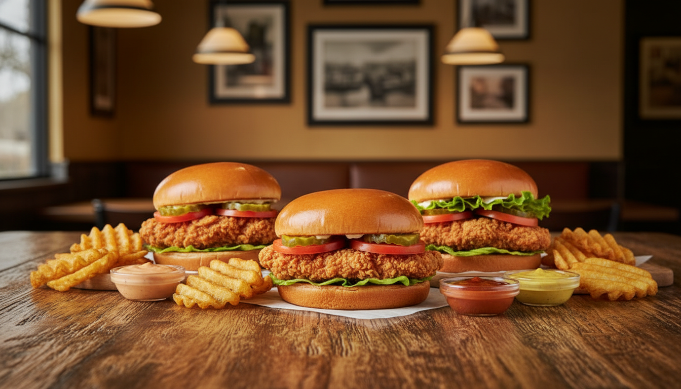 chick fil a sandwich menu