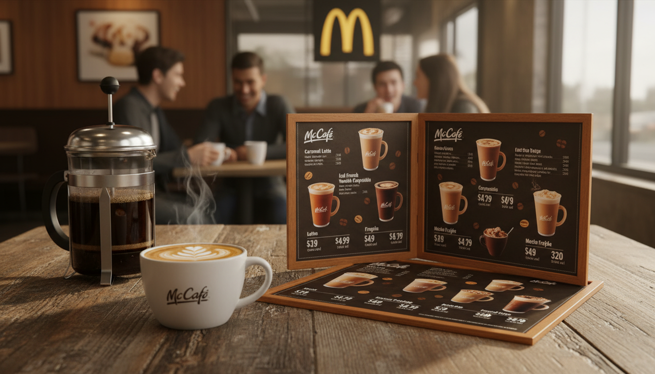 mcdonald's coffee menu