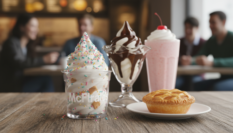 mcdonald's dessert menu